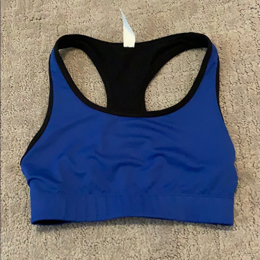 Royal blue sports Bra